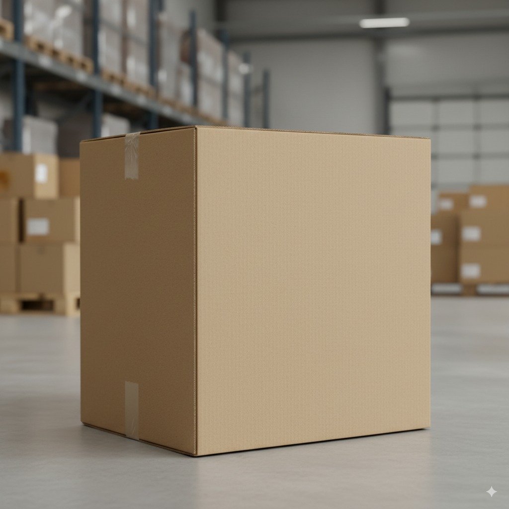 Caja de cartón de canal doble