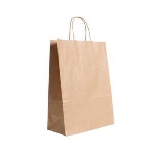 Bolsa de papel kraft con asas