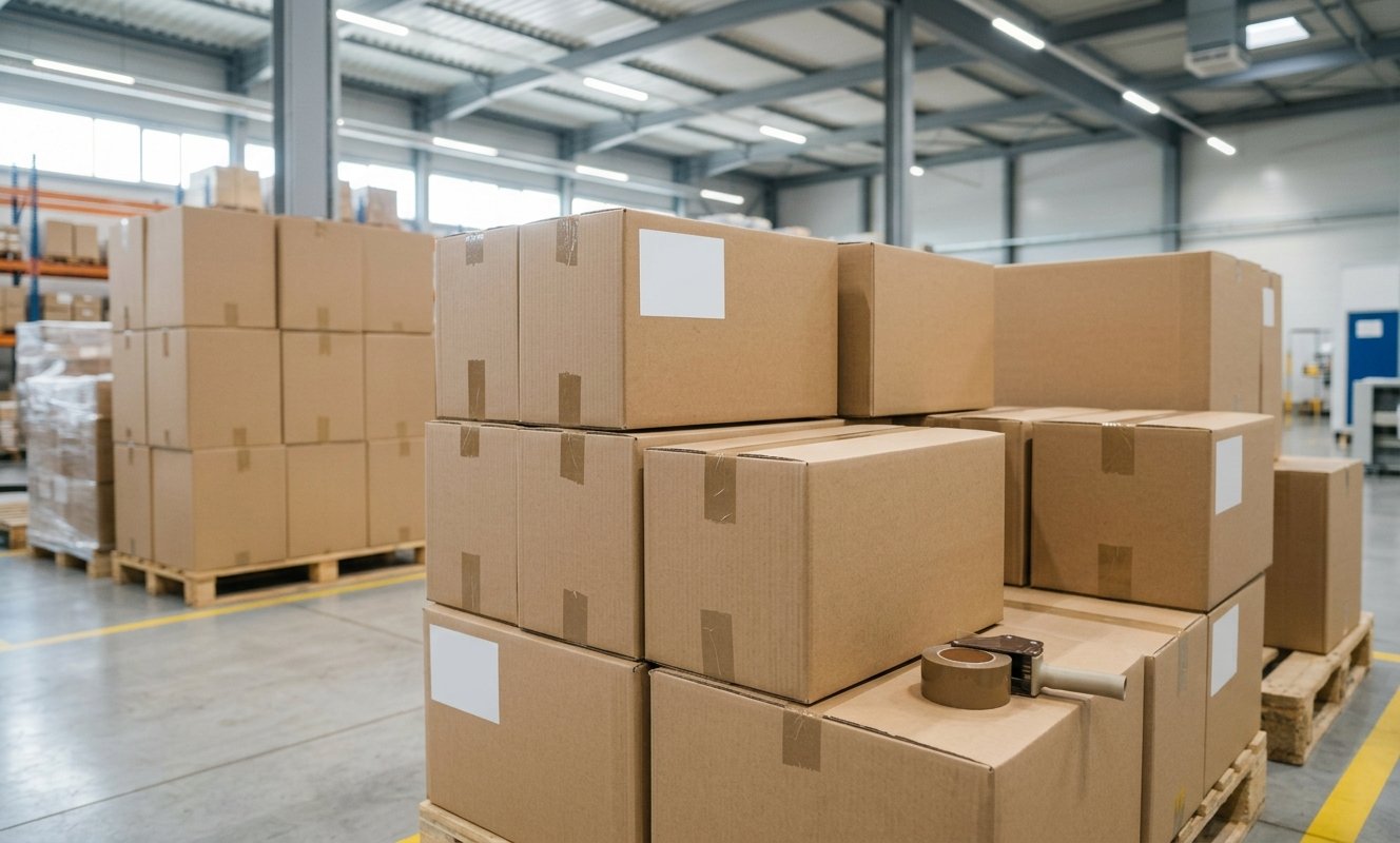 Cajas de cartón de cartón corrugado